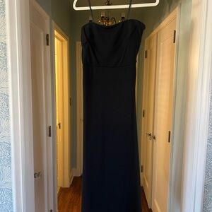 Club Monaco Strapless Black Dress